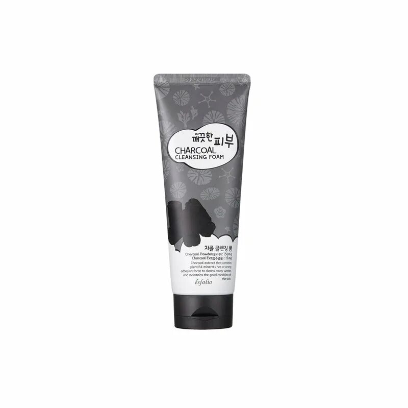 Charcoal Cleansing Foam. Foam Cleanser Charcoal. Esfolio косметика. Пенка фото схематично. Cleansing charcoal