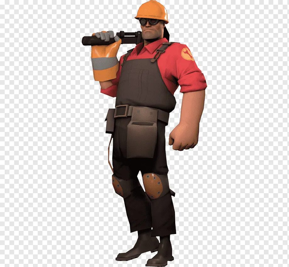 Инженер tf2. Team Fortress инженер. Tf2 Classic Engineer. Team Fortress 2 Engineer в полный рост.