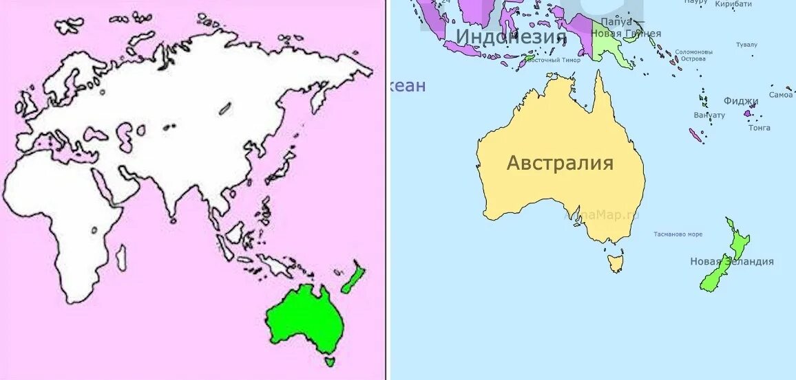 На карте океанов новую зеландию. Новая Зеландия на карте эффект Манделы.
