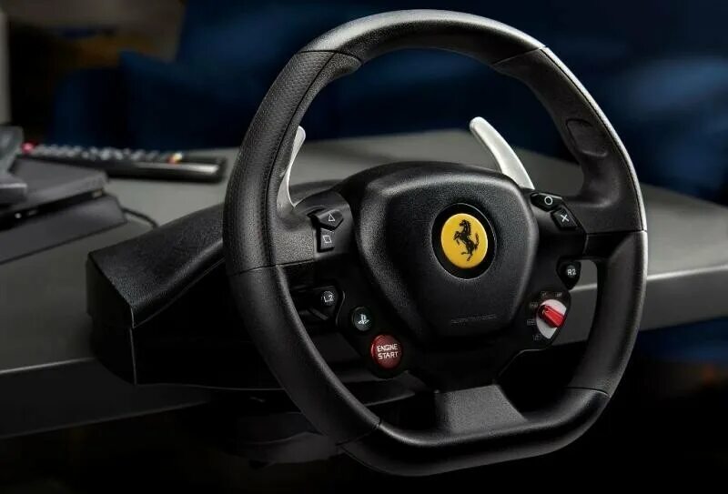 Thrustmaster t80 ferrari. Руль Thrustmaster t80. Thrustmaster t80 Ferrari 488 GTB. Руль Thrustmaster t80 Ferrari 488 GTB Edition, ps4/PC..