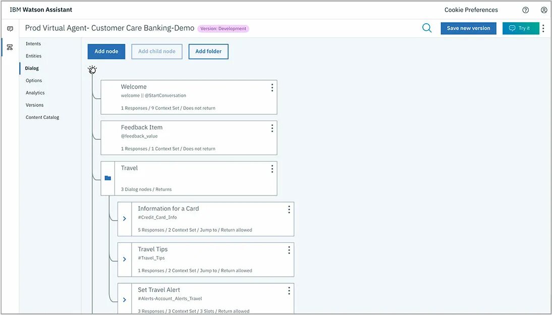 Assistant dialog. Ibm watson assistant. ватсон ассистент. ibm watson интерфейс. голосовой ассистент ибм ватсон.