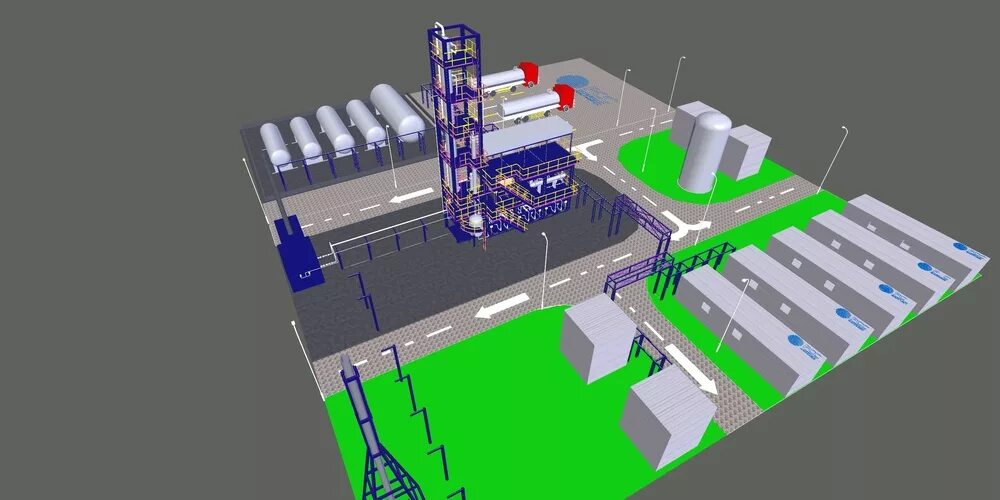 Нефтеперерабатывающие завод проект. Упн-100 мини нпз. нпз 3d. 3д модель нпз. 3d модель нефтяного завода aveva.