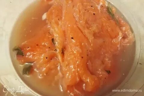 Как вкусно засолить форель филе