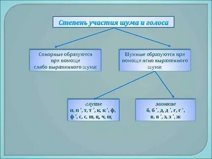 Согласный из шума и голоса