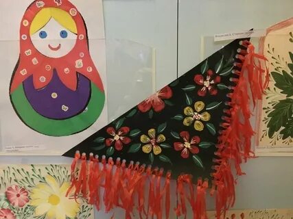 Аппликация платок