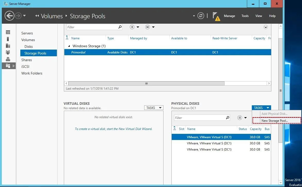 Storage Server 2016. Server Manager виндовс сервер 2016. MS Storage Server 2016. Windows Server 2016 gui.