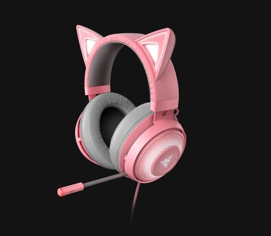 Наушники Razer Kraken Kitty Edition. Наушники Razer Kraken BT Kitty. Гарнитура Razer Kraken Kitty Pink. Наушники рейзер Кракен с ушками. Наушники для стрима