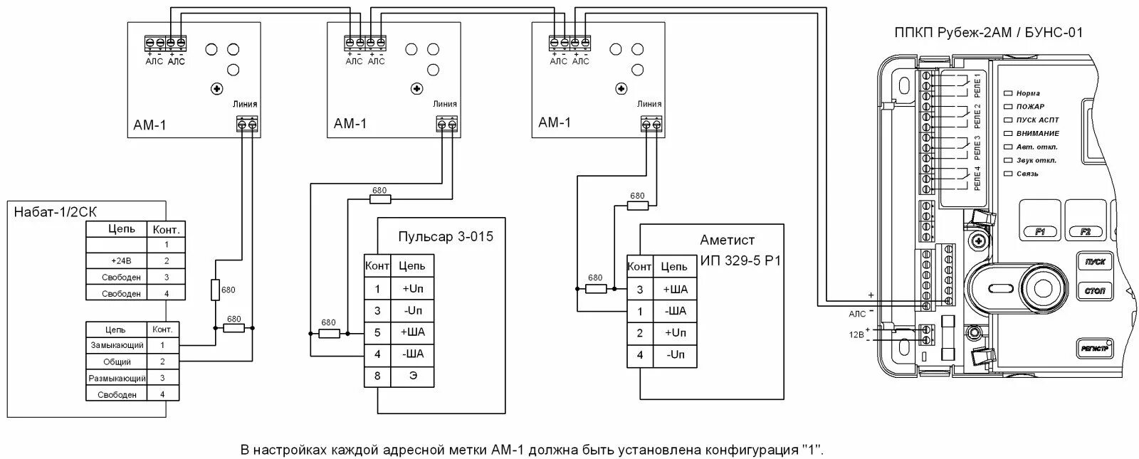 Рубеж ам-1 адресная метка. Ам-1 рубеж схема подключения. Рубеж 2ам схема. Ам4 рубеж схема.