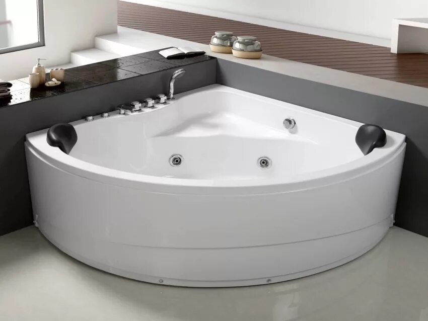 Ванна угловая 150*150 Jacuzzi. Угловая ванна с гидромассажем 170х110. Ванна corner