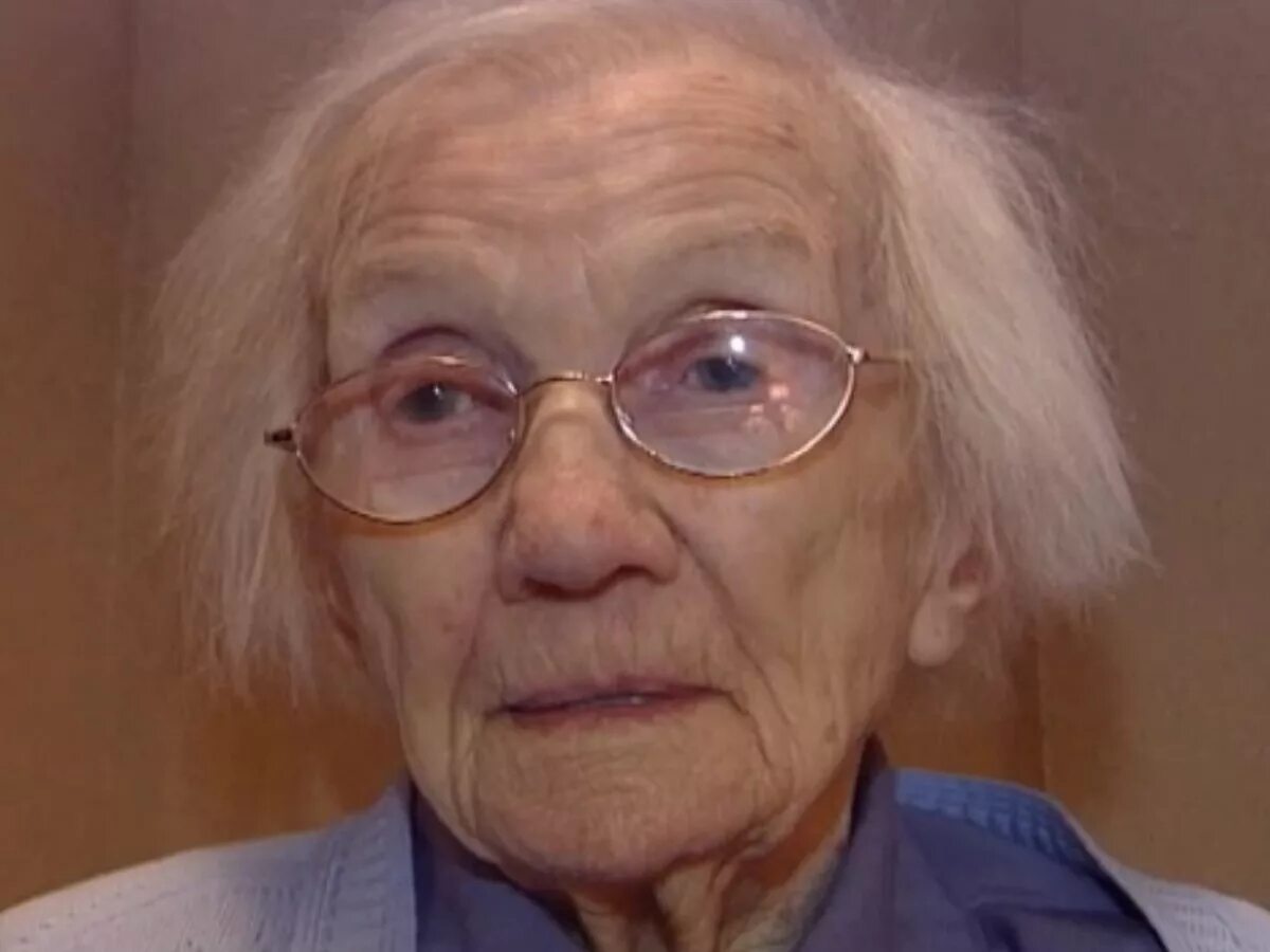 She is old