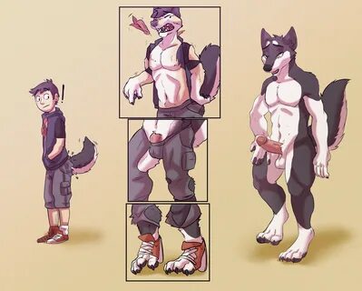 Transformation Furry Cock.