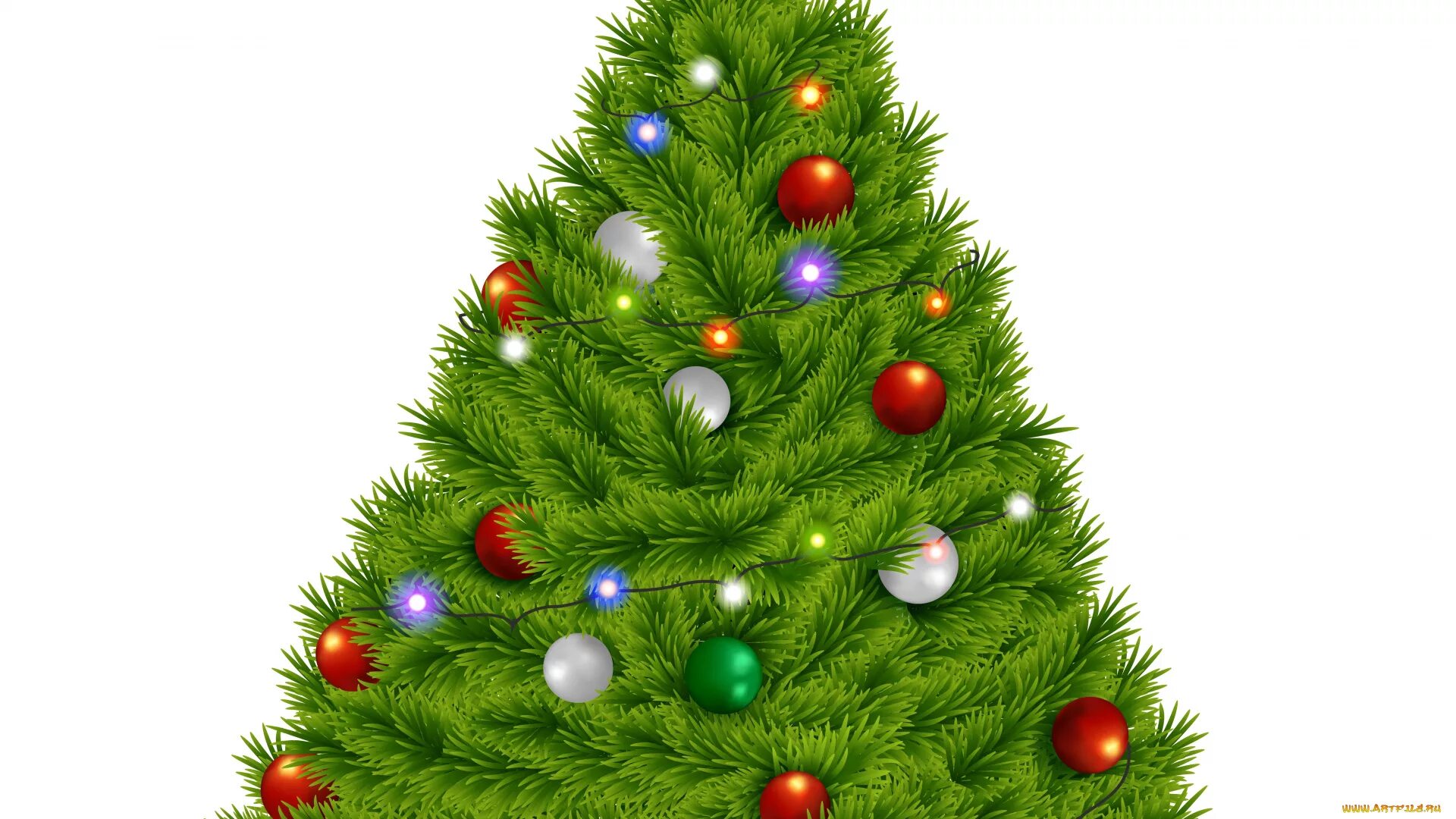 Новогодняя елка на белом фоне. Наряжаем елку. Елочка очень. Новогодняя елка на прозрачном фоне. Елочка нарядная.