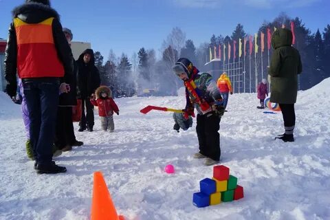 Спортивное развлечение масленица