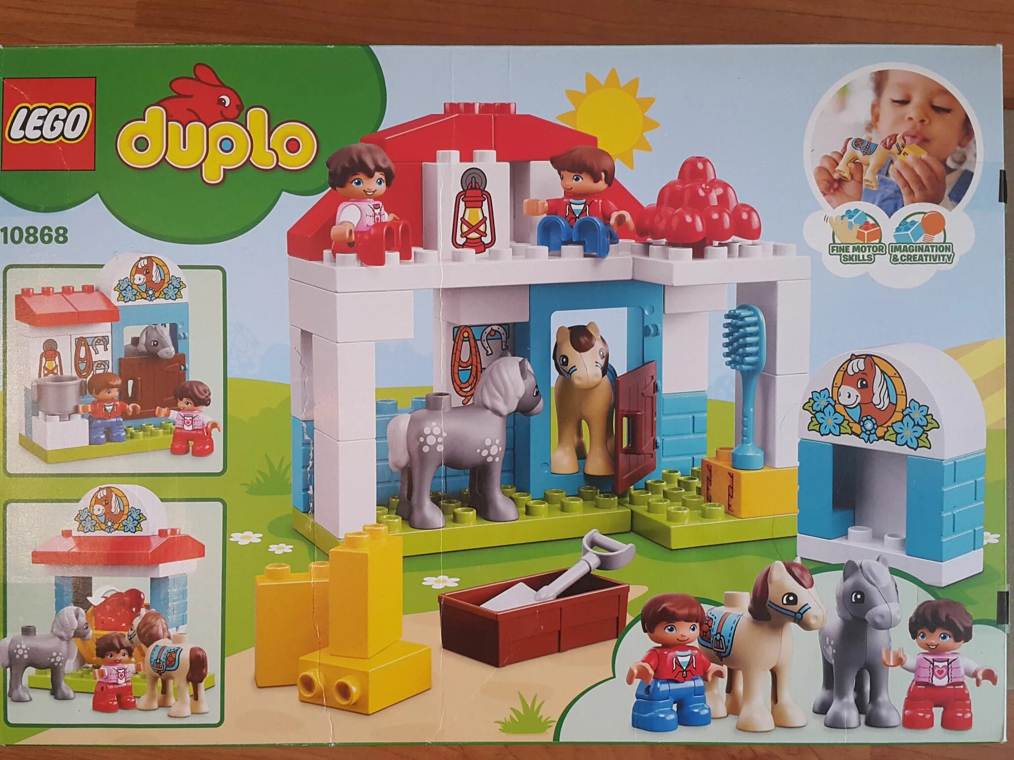 Duplo 10868. Конюшня дупл