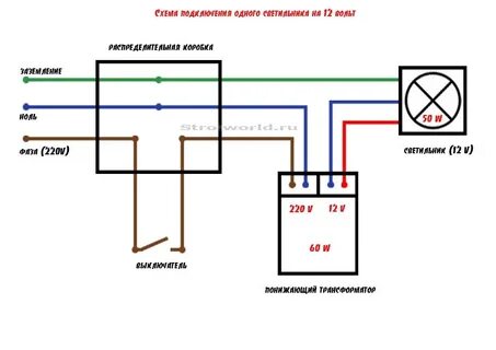 Как подключить лампу на 220