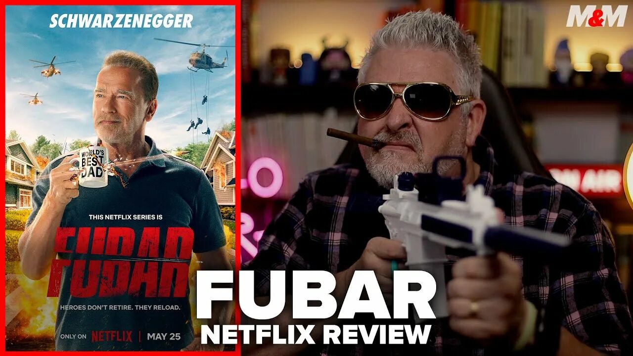 Новые нетфликс 2025. Шварценеггер 2025. fubar постер. fubar 2025 постер.