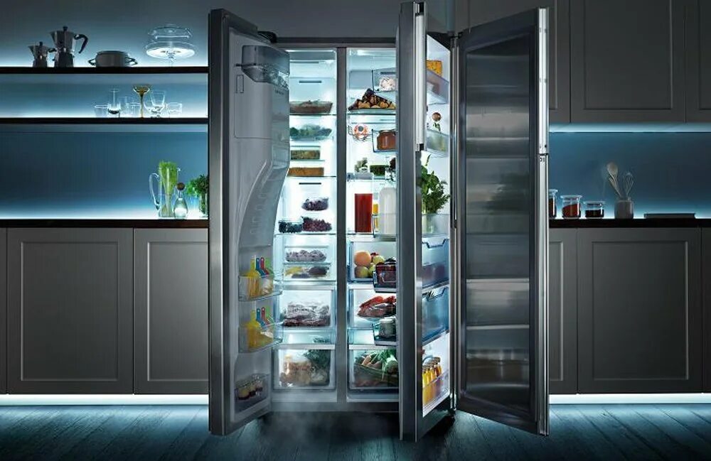 Холодильник это. Холодильник. Открытый холодильник. Красивый холодильник. Smart холодильник.