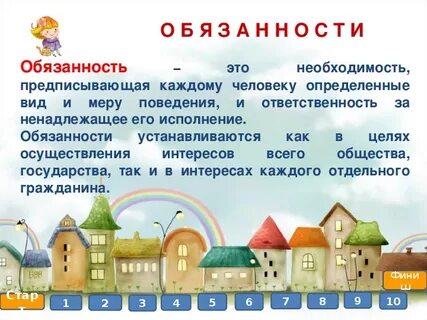 Обязанность объяснение