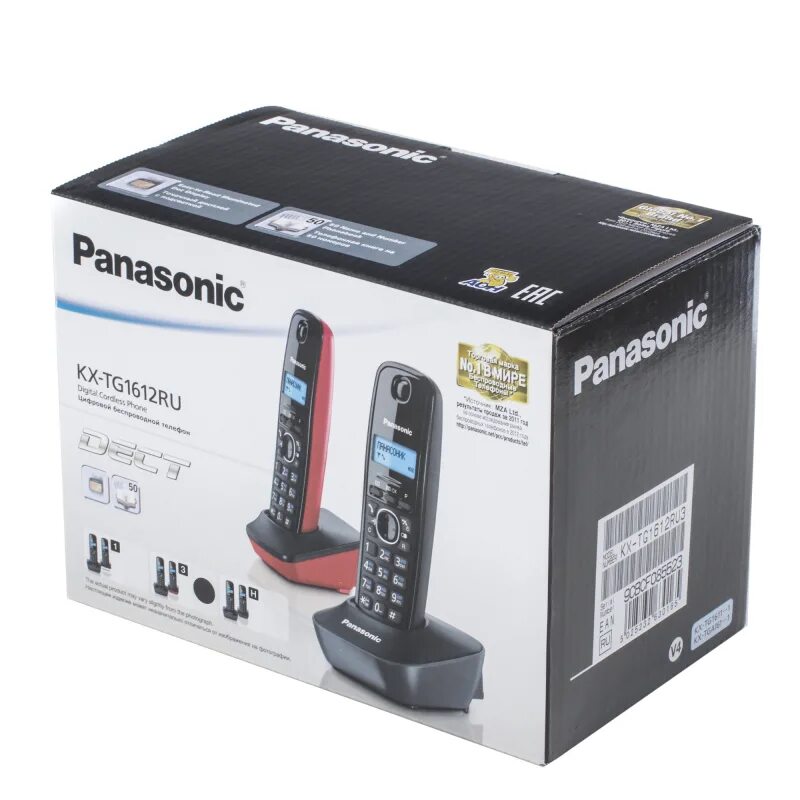 Panasonic kx tg1612ruh. Panasonic KX-tg1612ru3. DECT Panasonic KX-tg1612. Телефон Panasonic KX-tg1612ru3. Радиотелефон Panasonic KX -tg1612 ru3 красный.