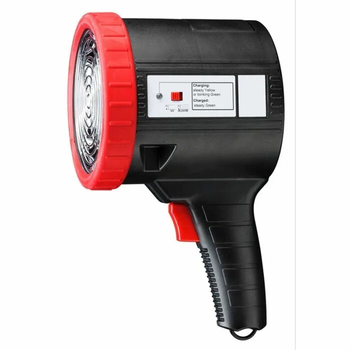 Лампа детектор. Special Lamp (UV/ir Flame Tester) for Testing Flame Detectors. Аккумуляторный фен для тестирования пожарных. Лампочка для тестирования пожарного извещателя пламени. Оборудование для проверки извещателей пламени ИК И УФ.