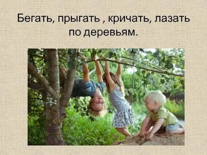 Лажу по деревьям как правильно