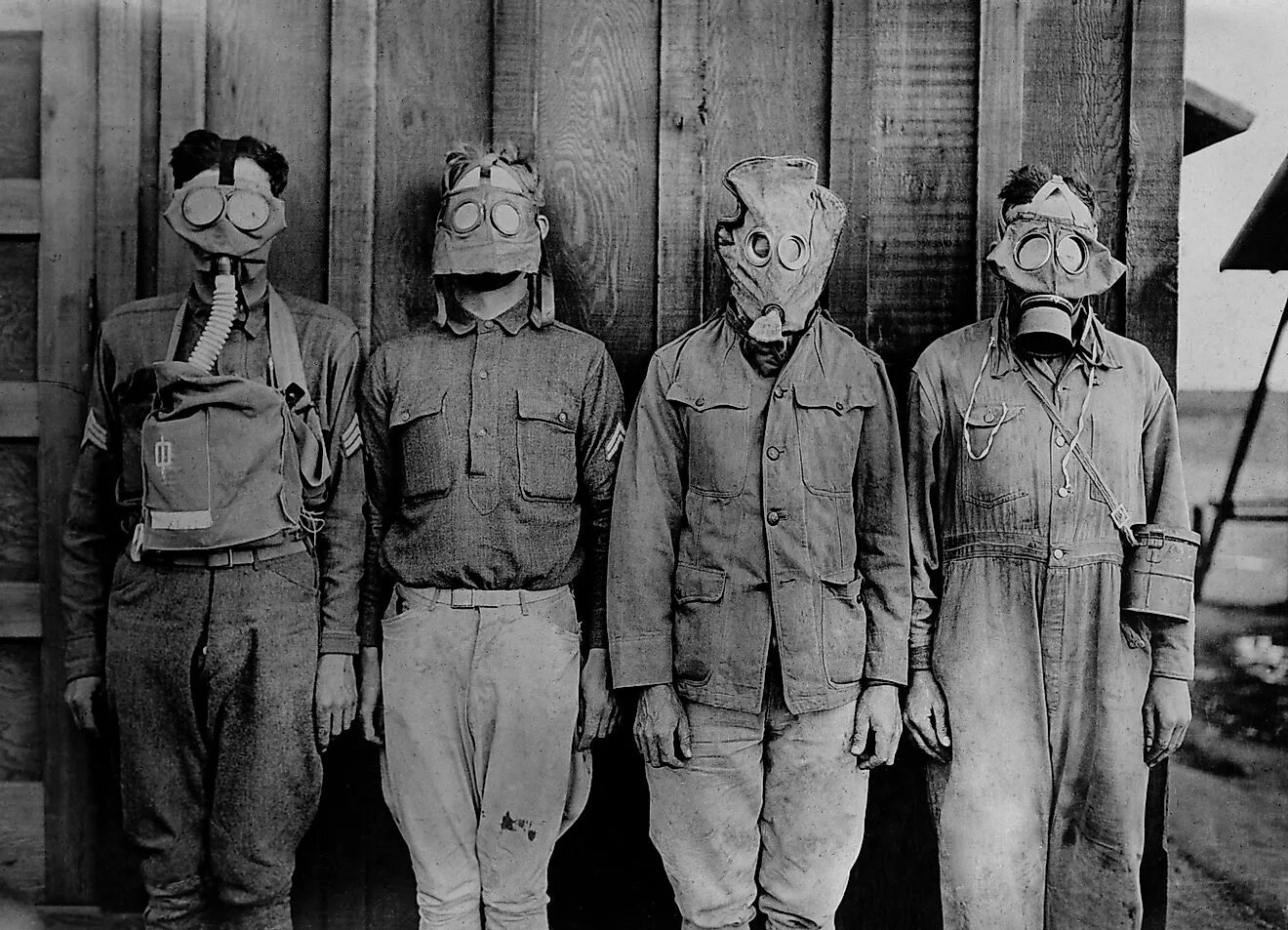 Эксперимент с людьми в форме. Квантунская армия отряд 731. Хим оружие в первой мировой войне.