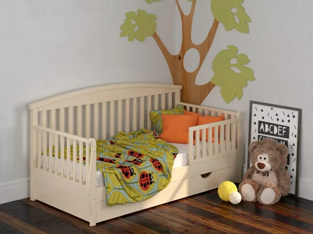 Детские кровать можно. Кроватка Лео. Детская кровать. Кровать для ребенка 1.5 года. Детские кровати с бортиками.
