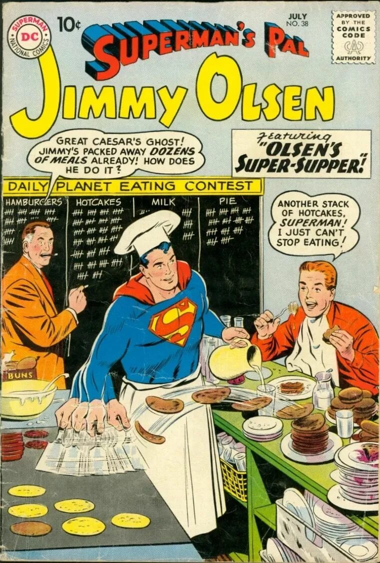 Old issue. Jimmy Olsen Superman. Джимми Великий комикс. Панкейк комикс.