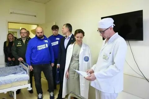 Волонтер в госпитале спб
