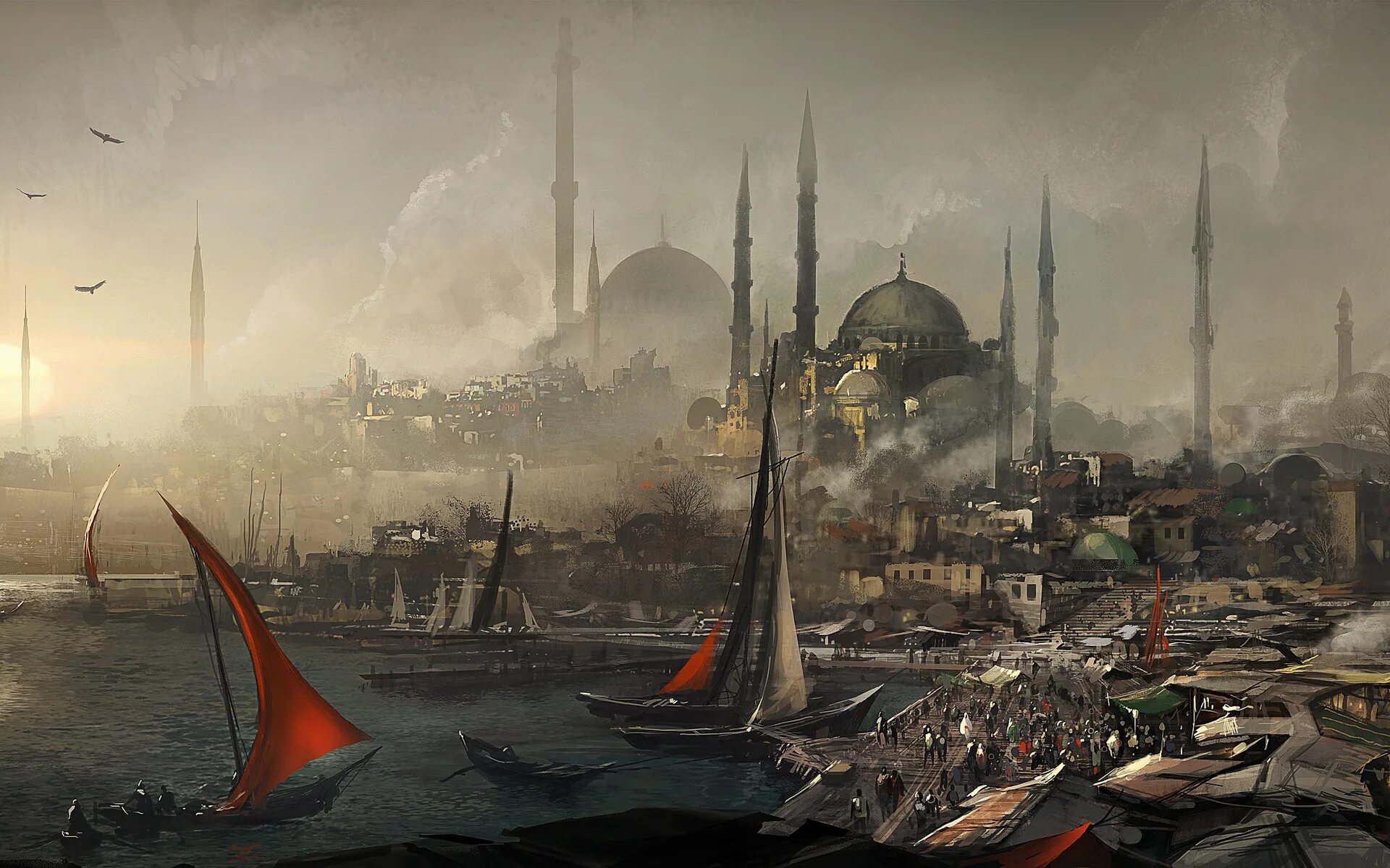 Константинополь ассасин Крид. Assassin's Creed Revelations Стамбул. Османская Империя ассасин Крид. Константинополь Assassins Creed Revelations.