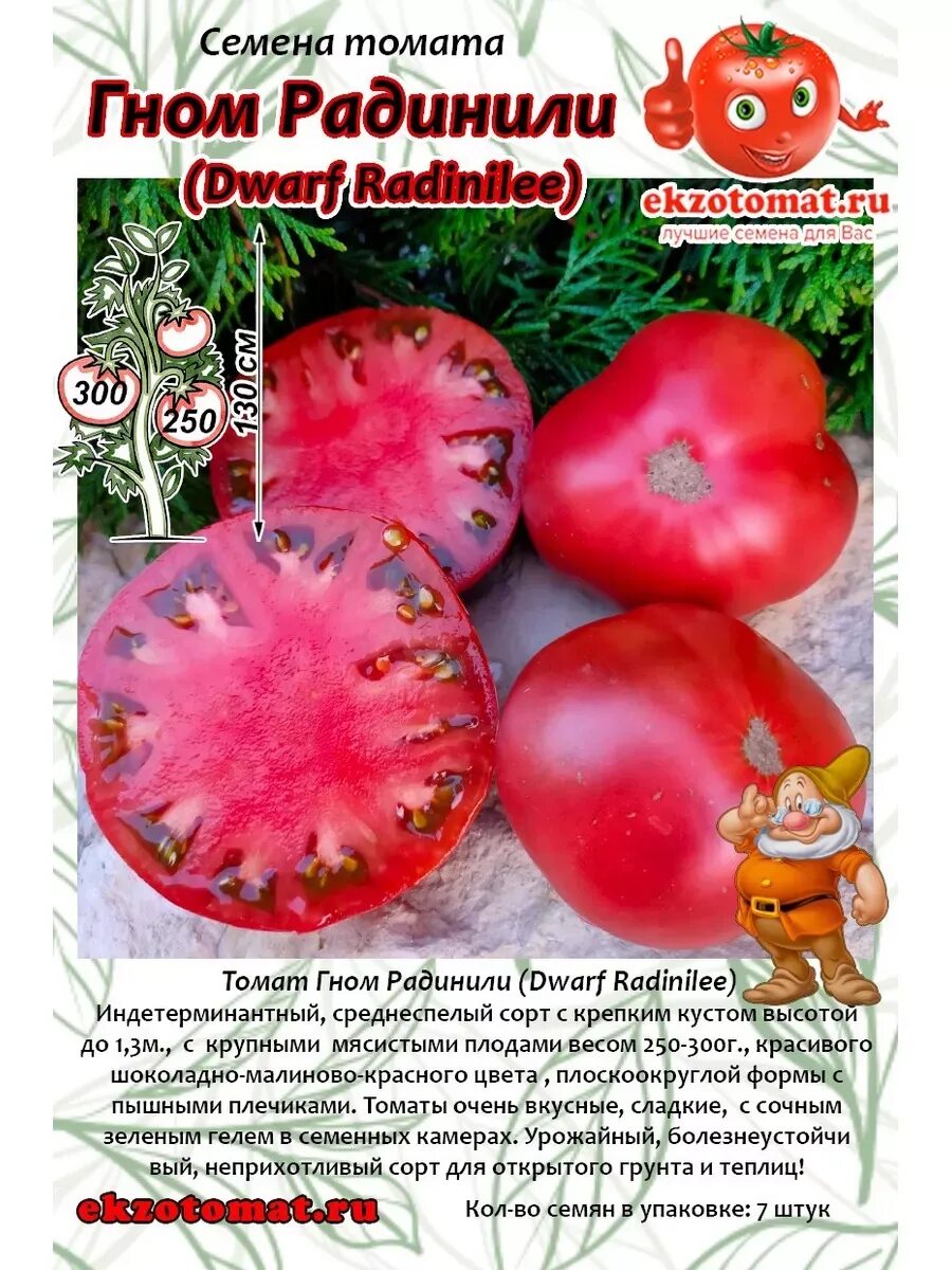 Лучшие сорта томатов проекта гном томатный МореСемян / Томат гном Вкусное вино Томаты. Семена овощей