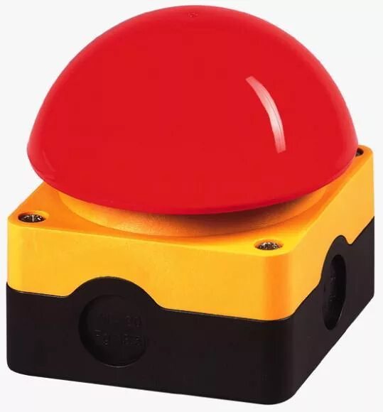 Аварийная красная кнопка. M22-PV/kc02/IY.