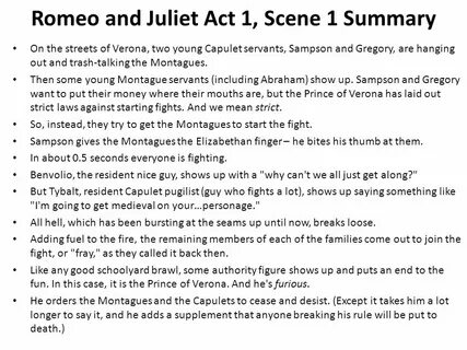 Romeo and juliet op 64 act 1