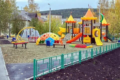 Детские площадки в городе