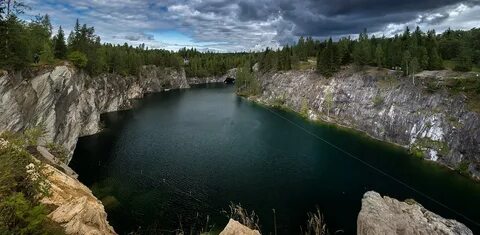 Поселок рускеала фото