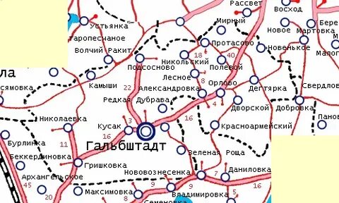 Карта славгорода алтайский