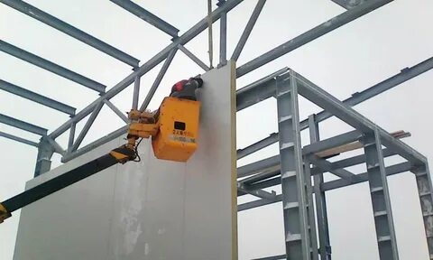 Монтаж сэндвич панелей работа