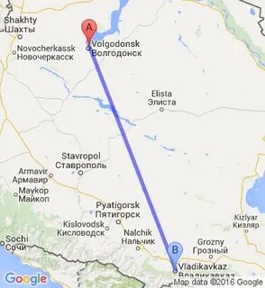Волгодонск новочеркасск расстояние