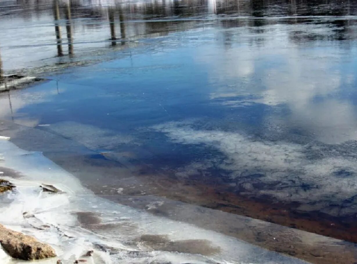 Водоем покрытый льдом. Тонкий лед. Тонкий лёд на реке. Лед на водоеме. Таяние льда на водоемах