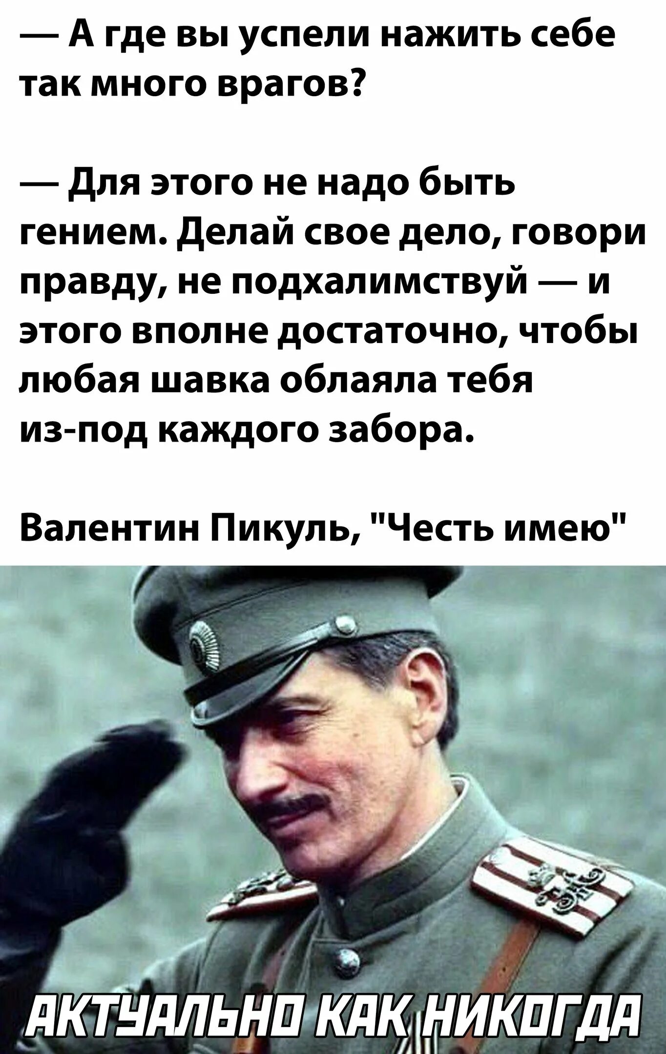 Где вы успели нажить себе столько врагов. Товарищи офицеры. Военные цитаты. Враг. Многое презирают