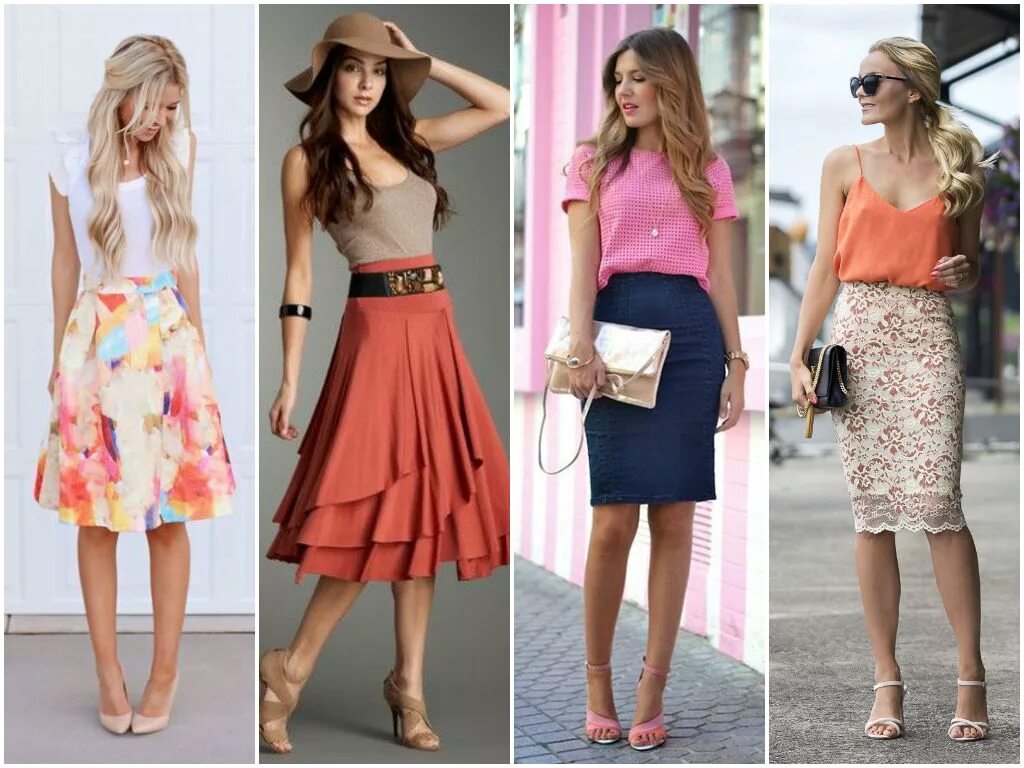 Какие юбки в моде летом