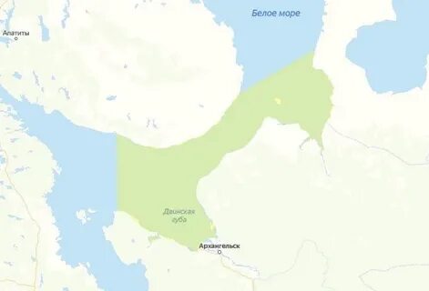 Акватория белого моря