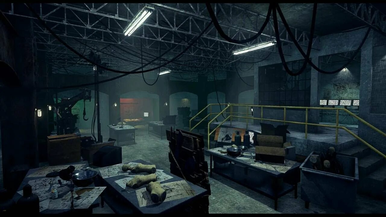 Локации dead. Мясокомбинат гидеон дбд. мясокомбинат гидеон dead by daylight.