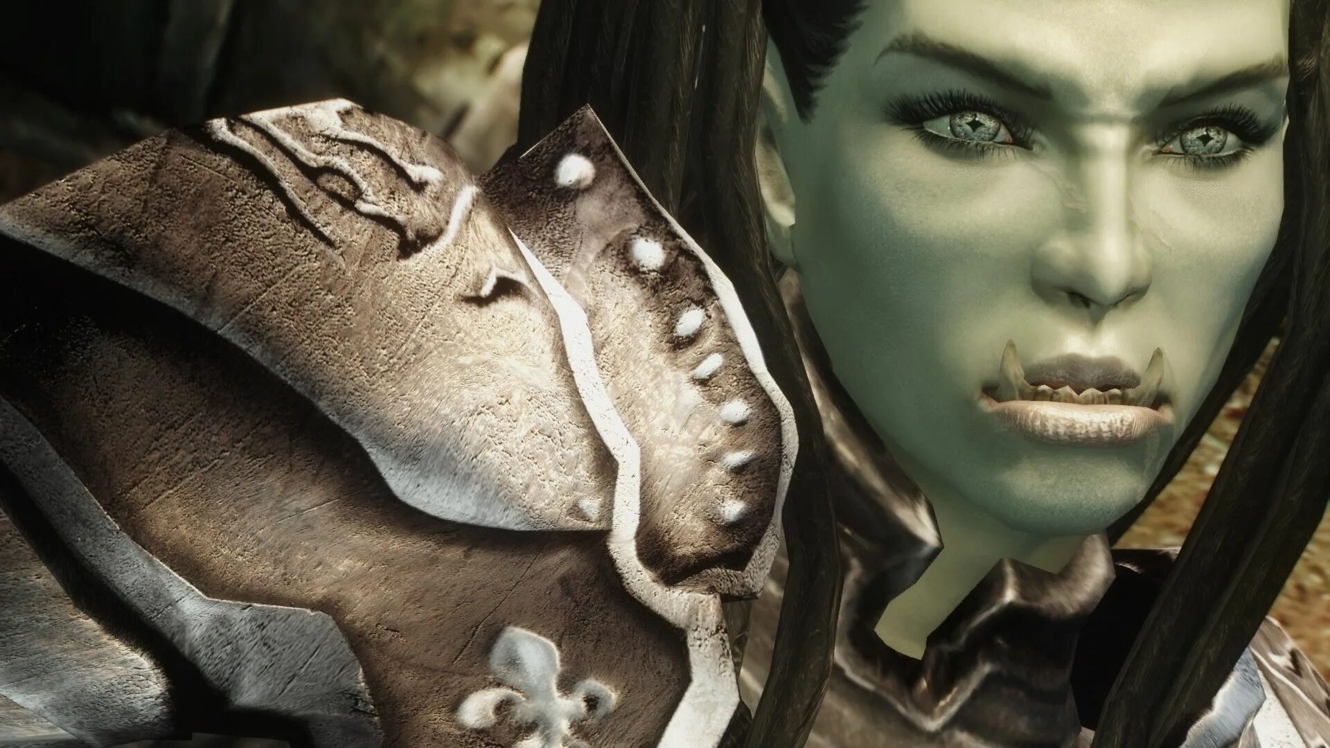 Отомстить за утопленников baldur s. Skyrim урзул — орк компаньон. Skyrim female Orc. Орки Скайрима. Скайрим пресет орчихи.