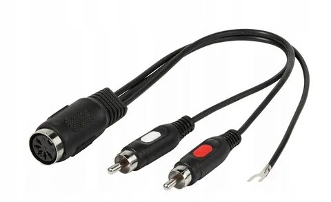 5 pin 2 rca