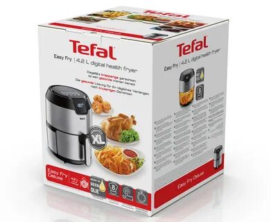 Аэрогриль tefal easy fry grill digital ey505d15
