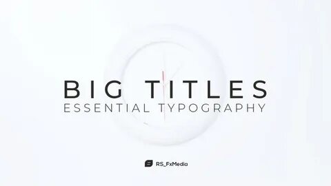 Big titles