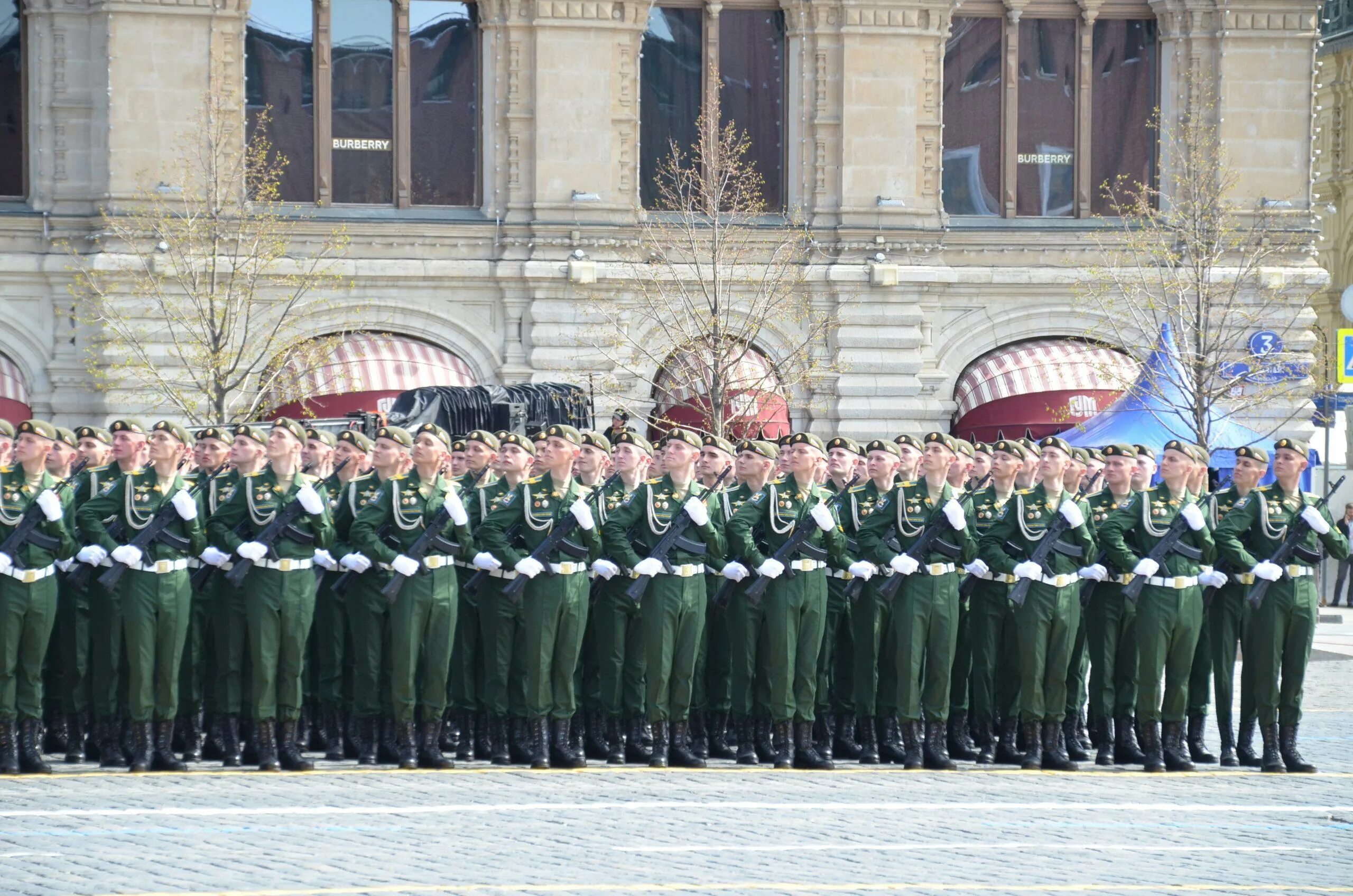 Подготовка к параду 2025