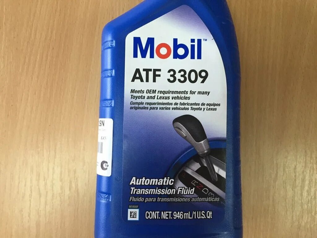 Масло атф для акпп купить. Mobil ATF 3309. Mobil ATF 3309 1l артикул. Масло трансмиссионное мобил 3309. Трансмиссионное масло mobil ATF 3309.