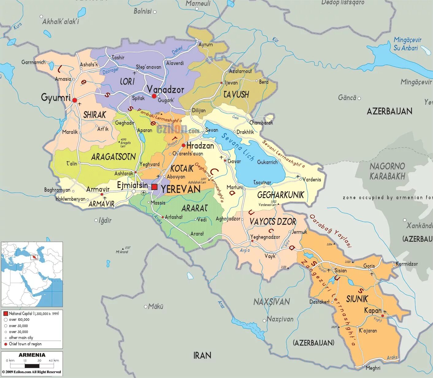 Armenia map. Карта Армении 2022. Армения карта географическая. Армения карта географическая подробная. Армения политическая карта.